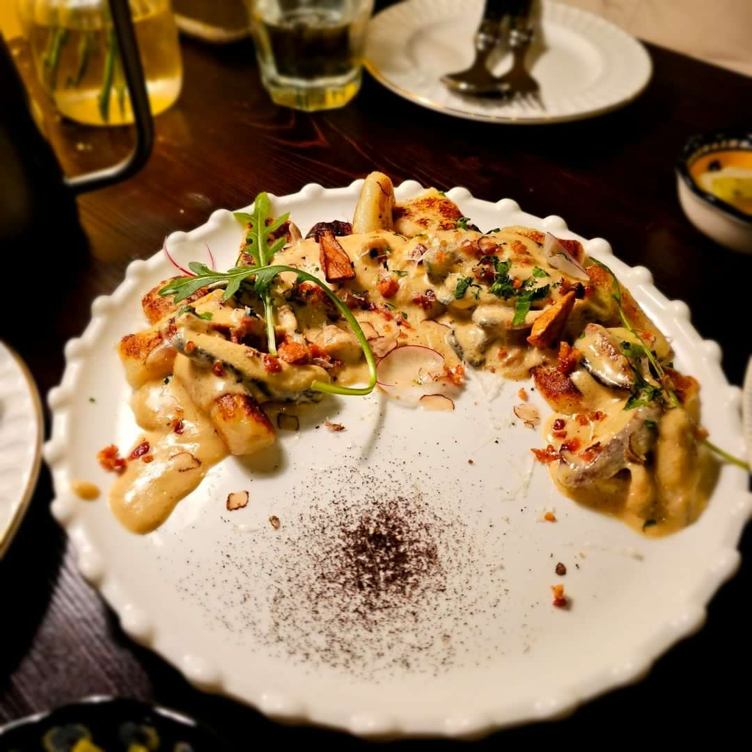 弘大のBistro Sennoの一人用カウンター