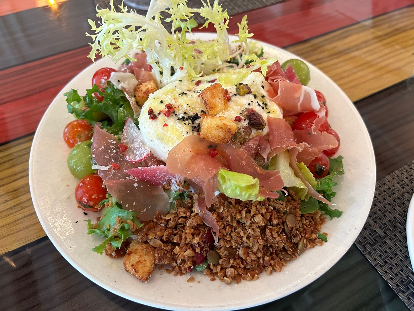 Yellow Bowl pasta with Cheese Monster side