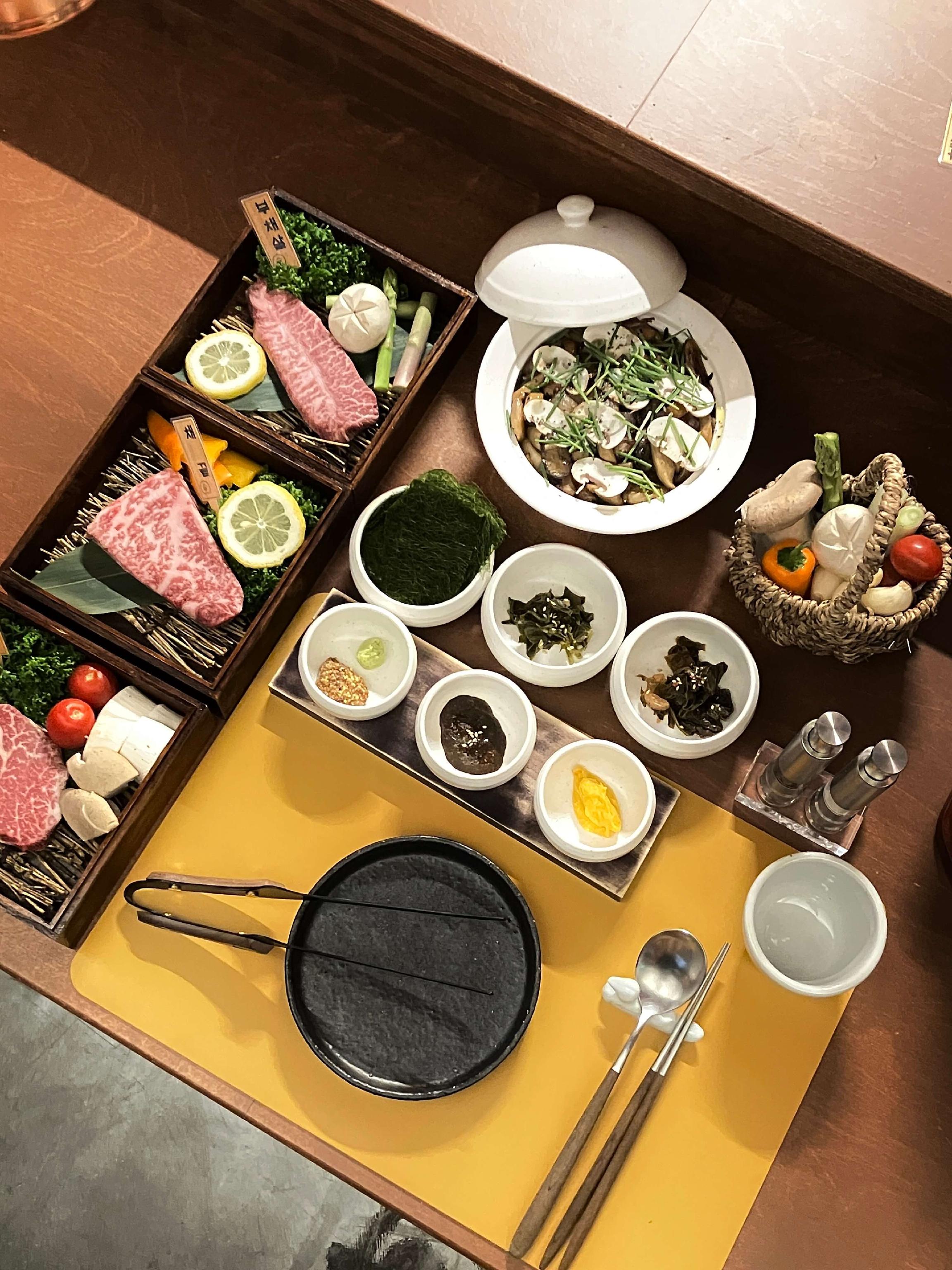 Sotong Charcoal Grill & Bar private beef grill course