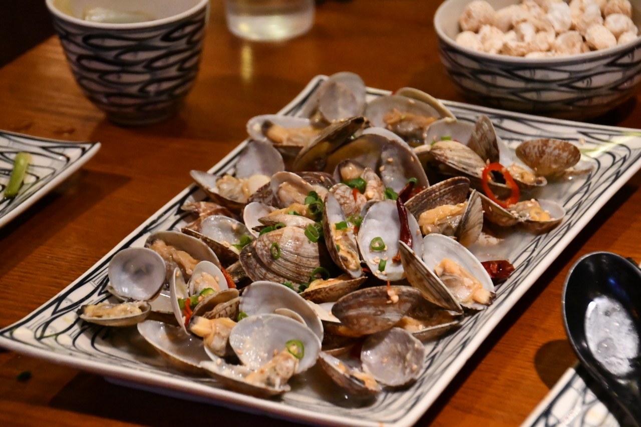 Sangin Jeongsin traditional liquor tavern snacks and drinks