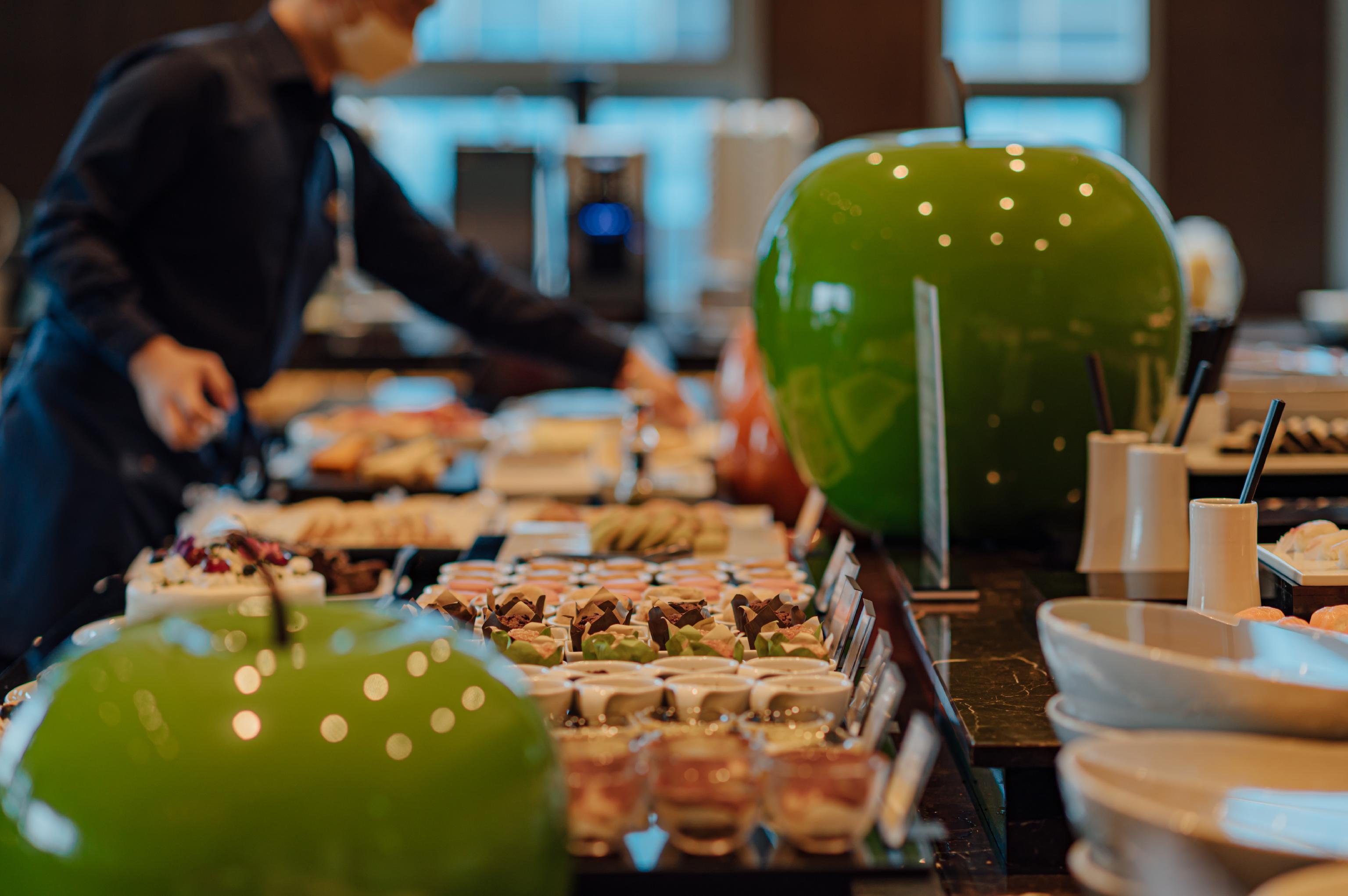 Four Points by Sheraton Josun Seoul StationのThe Eatery、スカイラインビュービュッフェ