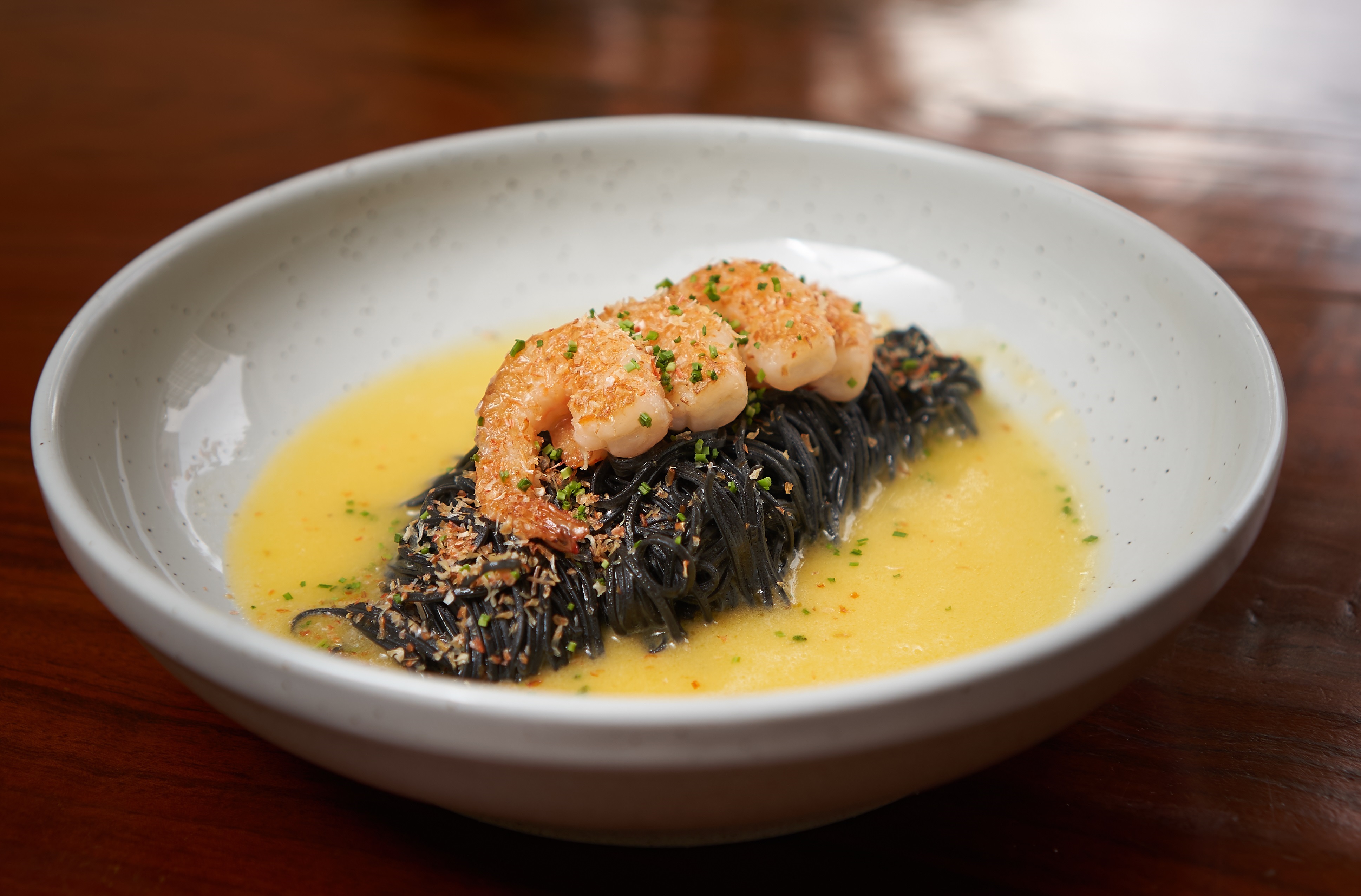 Doughroom Seorae artisan pasta plated with gloss and steam - Image 3