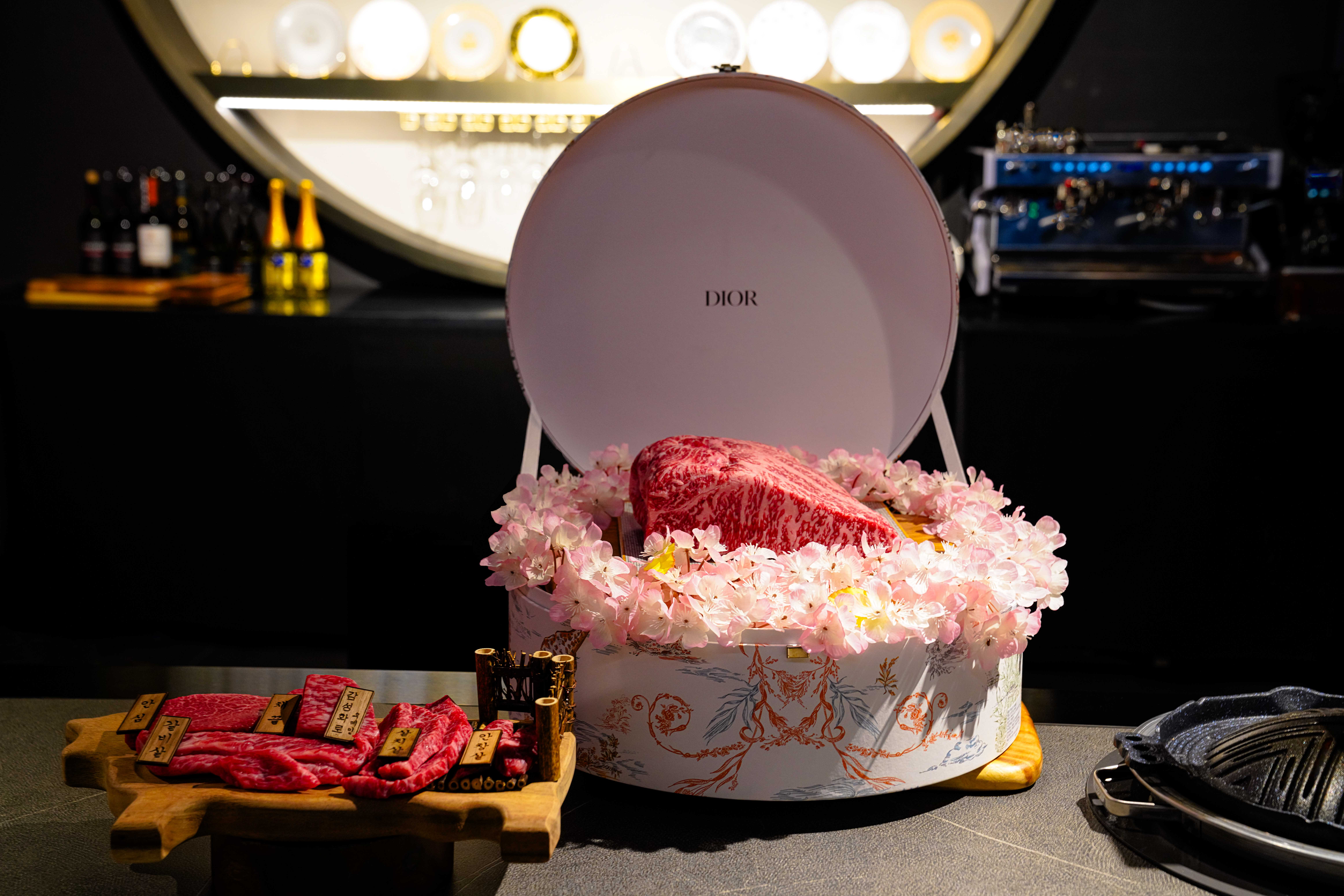 祐敏合井 韩牛主厨料理套餐 料理柜台用餐