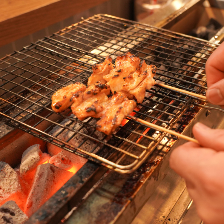 Yakitori Marco麻谷的烧鸟套餐和高球酒