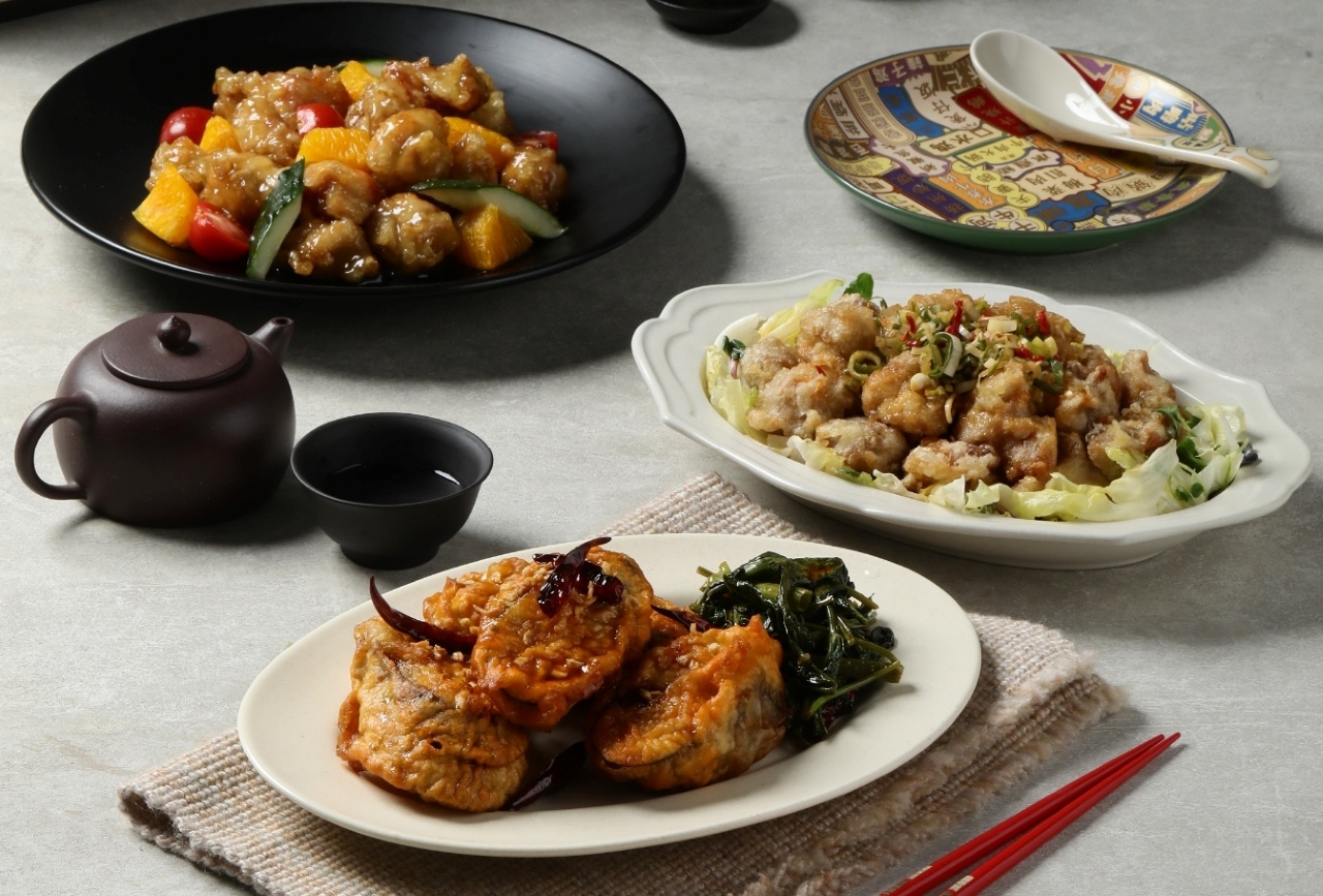 CHA'R LGアーツセンター店、ボタニックパーク近くの家族向け明るいダイニング