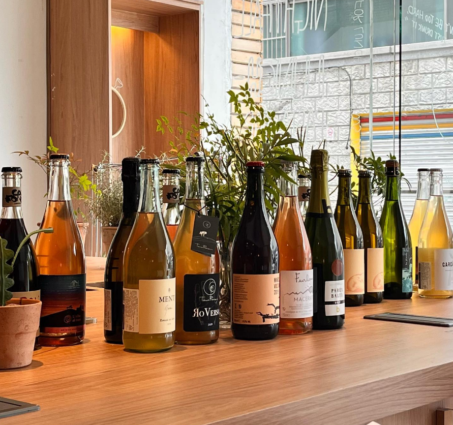 Nightfall natural wine bar with pasta and potato gnocchi