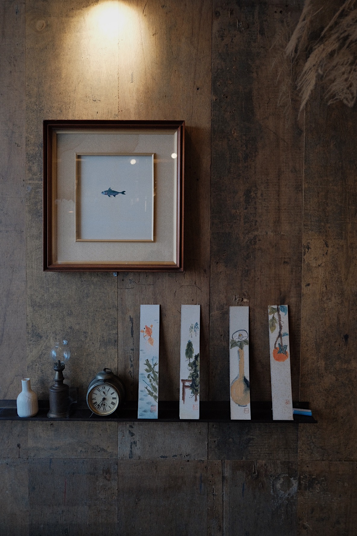 アキスサン西面の居心地良いカウンターとミニ鍋