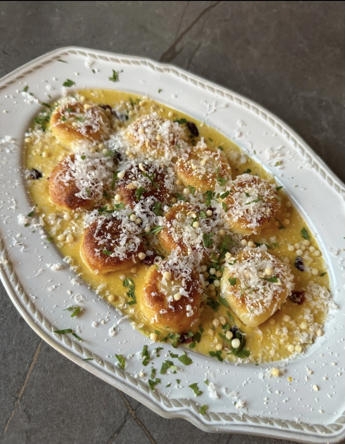 Attine フュージョンイタリアン料理とワインペアリング