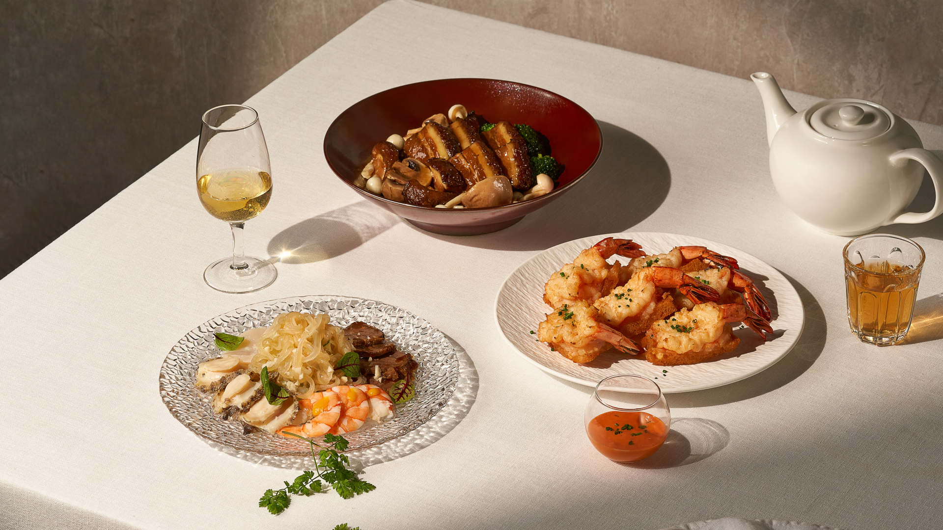 Taoyuen Style Apgujeongが現代デパートで提供するエレガントな料理