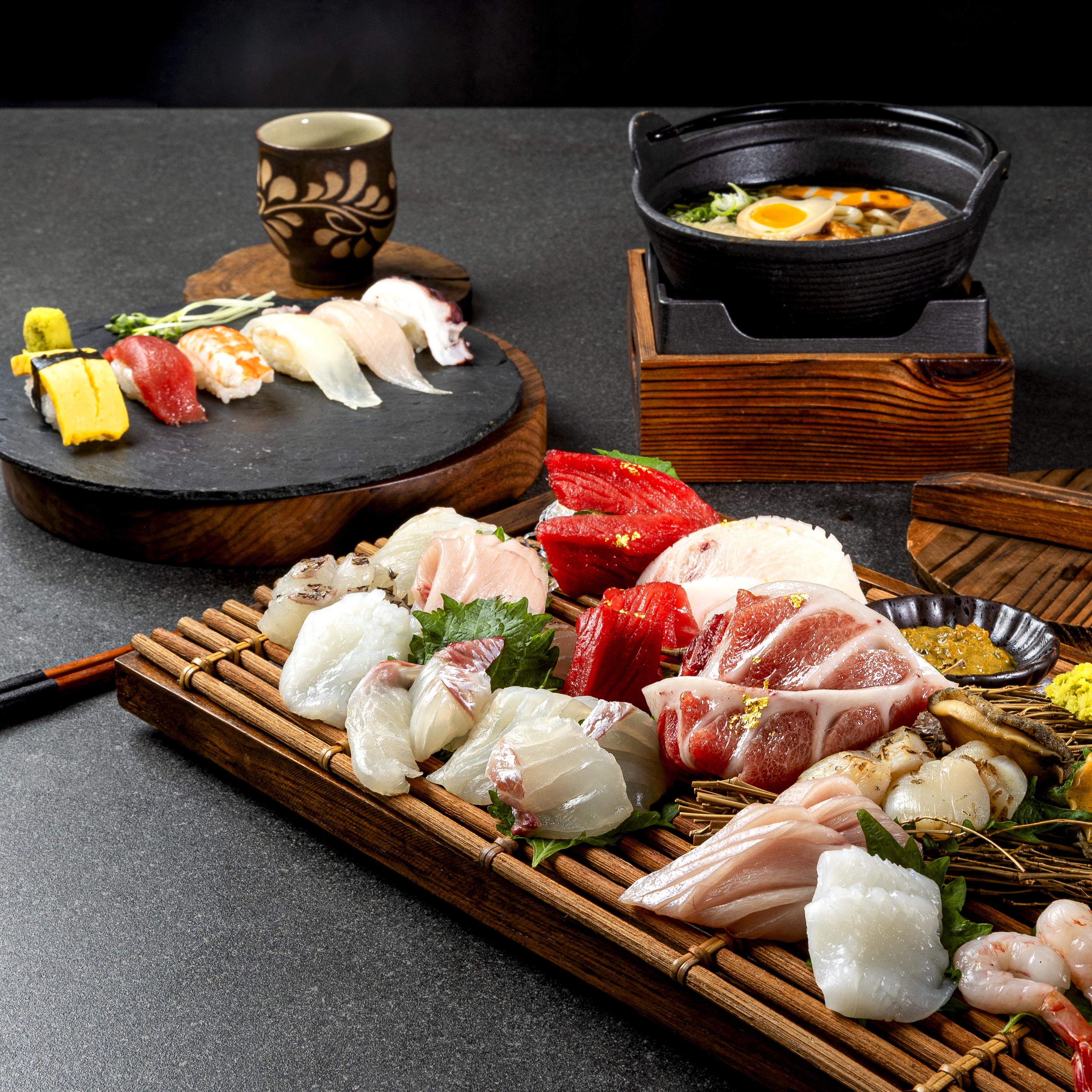 Sushidoku Wangsimni omakase bar counter with chef