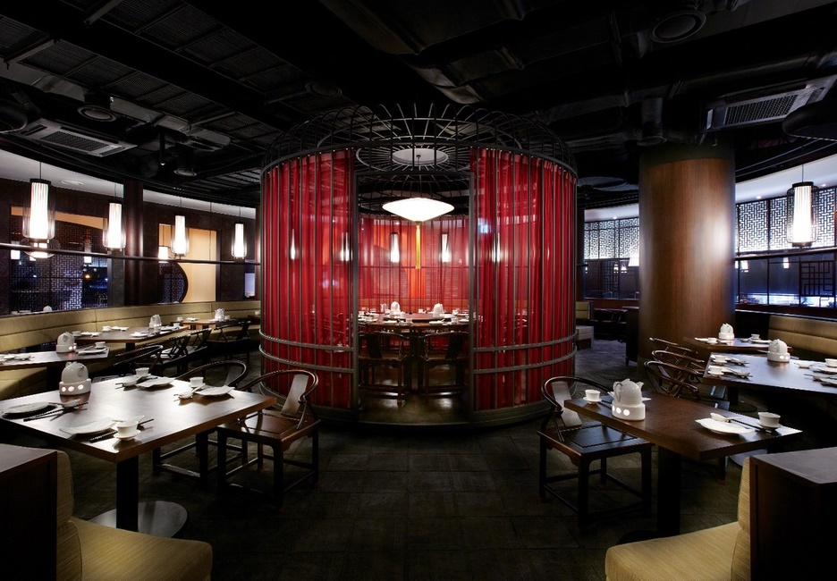 Mongjungheon Ferrum Tower dim sum spread and elegant interior