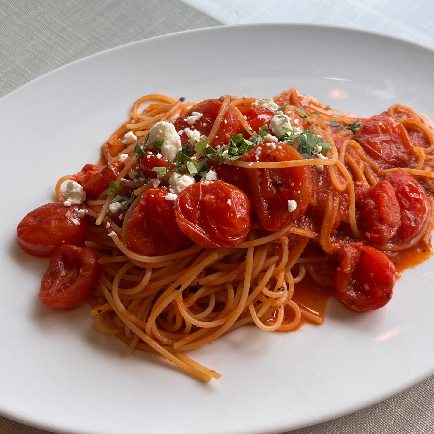 フーズサイト イタリアン オステリア 大田 コース盛り付け