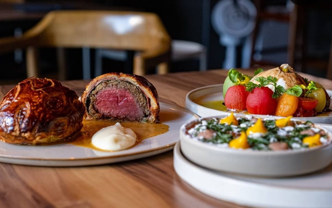 Wine focused fine dining plates at LEKKER Cheongdam