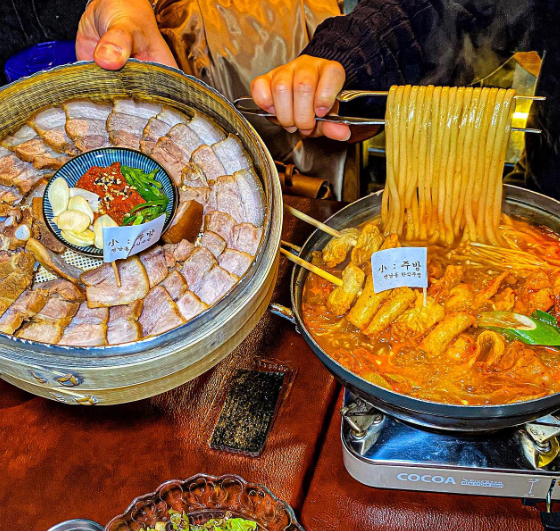 소주방 延南的現代韓國酒吧內裝及料理