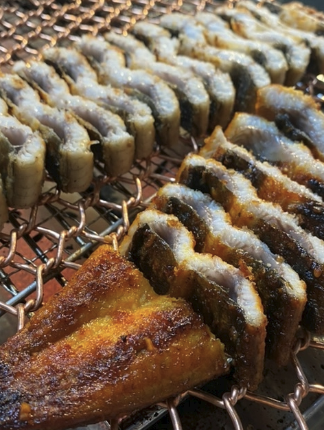 범어동Palgong店的炭火烤淡水鳗