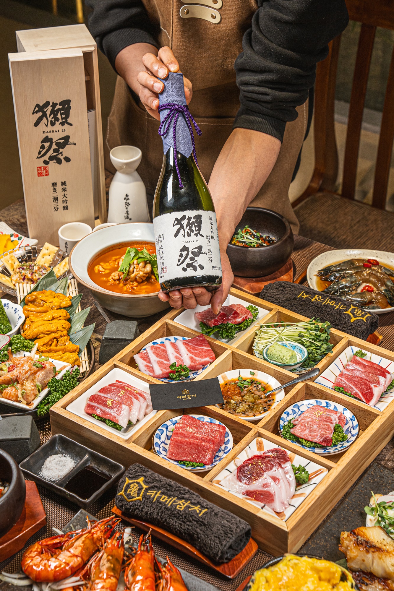 カメチャンチ 本マグロおまかせカウンター席