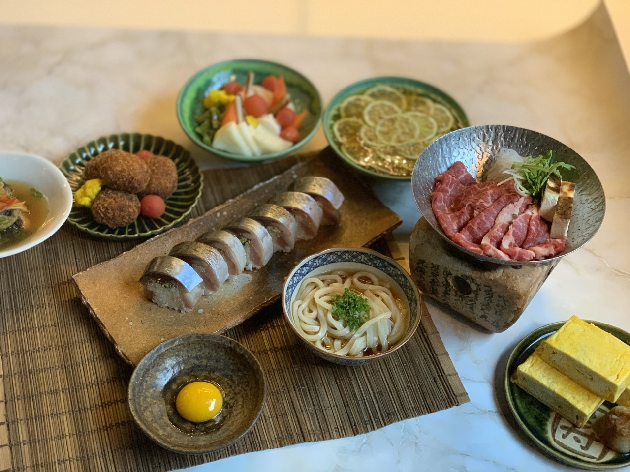 清潭食独会海鲜与清酒搭配