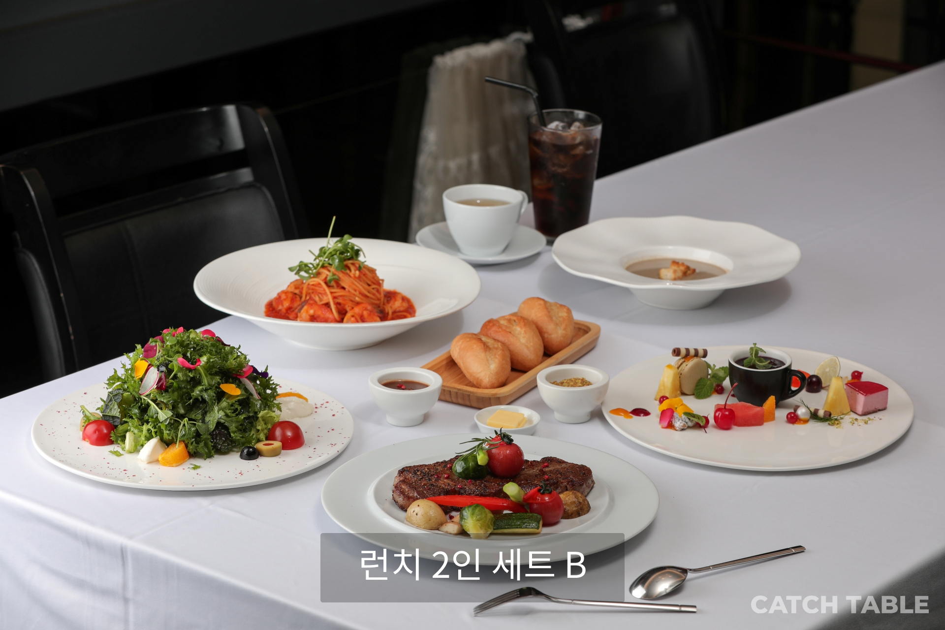 Chef tainer イタリアン、上品な盛り付け（漢南）