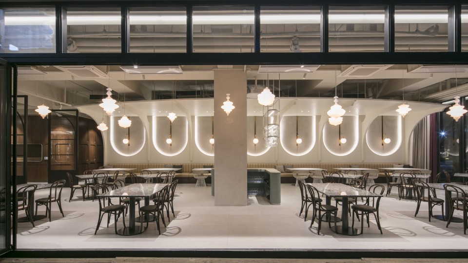 DITO Italian plates in a warm, cozy dining room