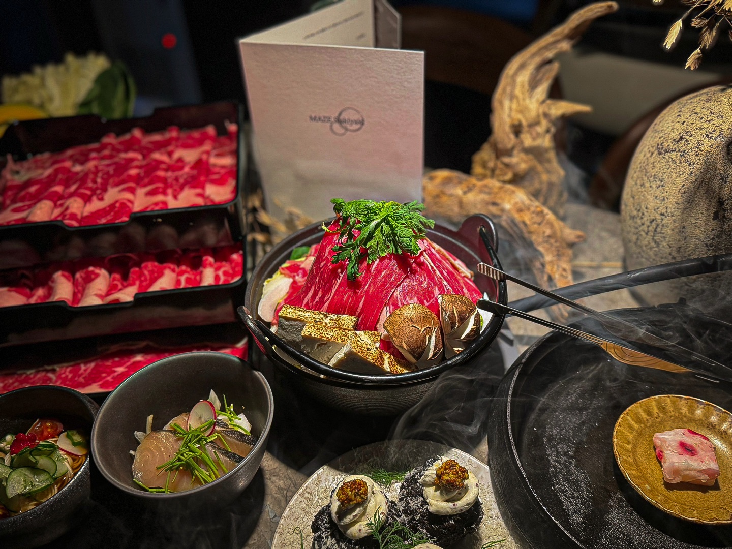 Mazeすき焼き 関西・関東風スタイル