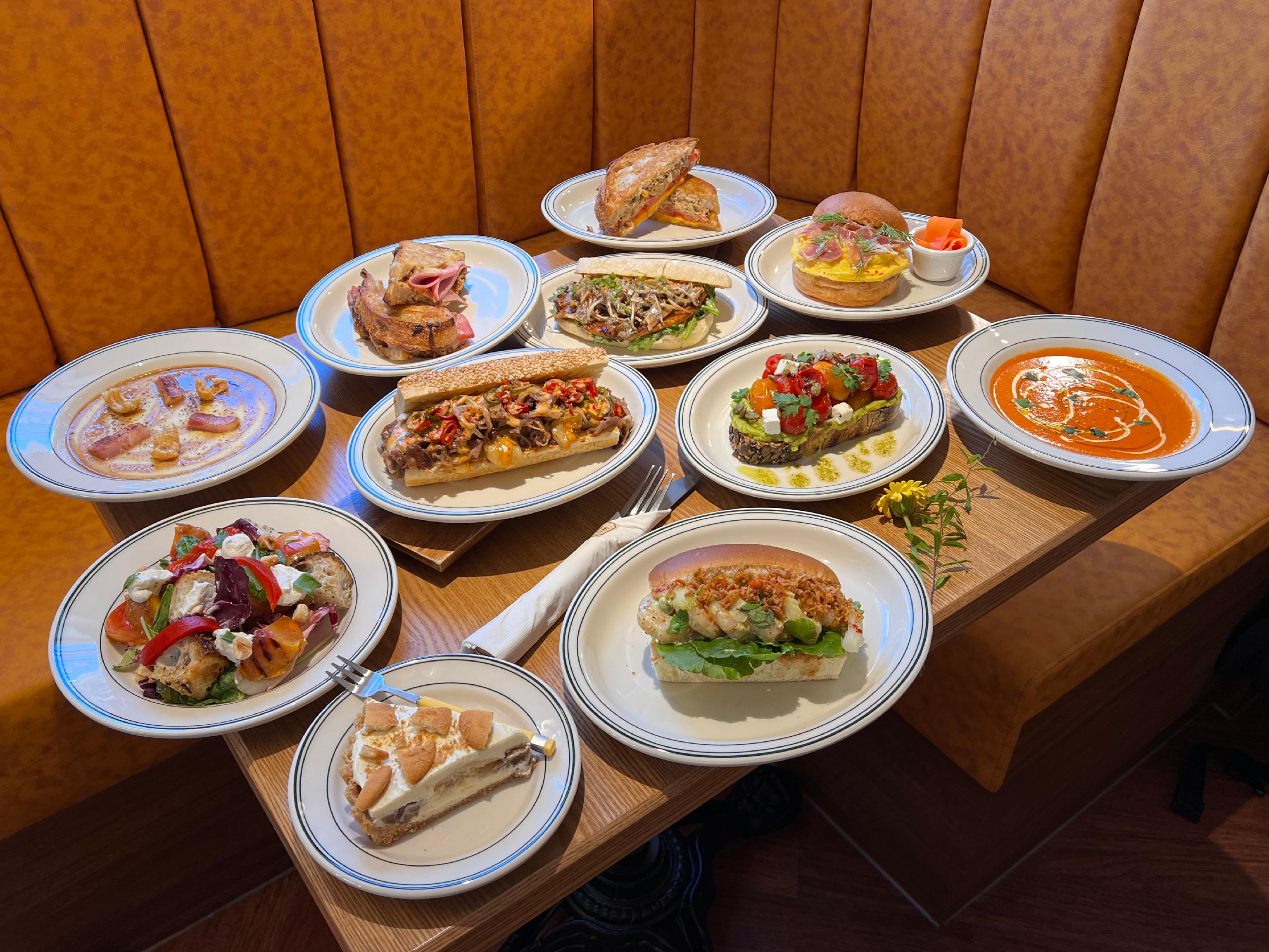 LA GIRAFE 圣水高端三明治配手冲咖啡和康普茶