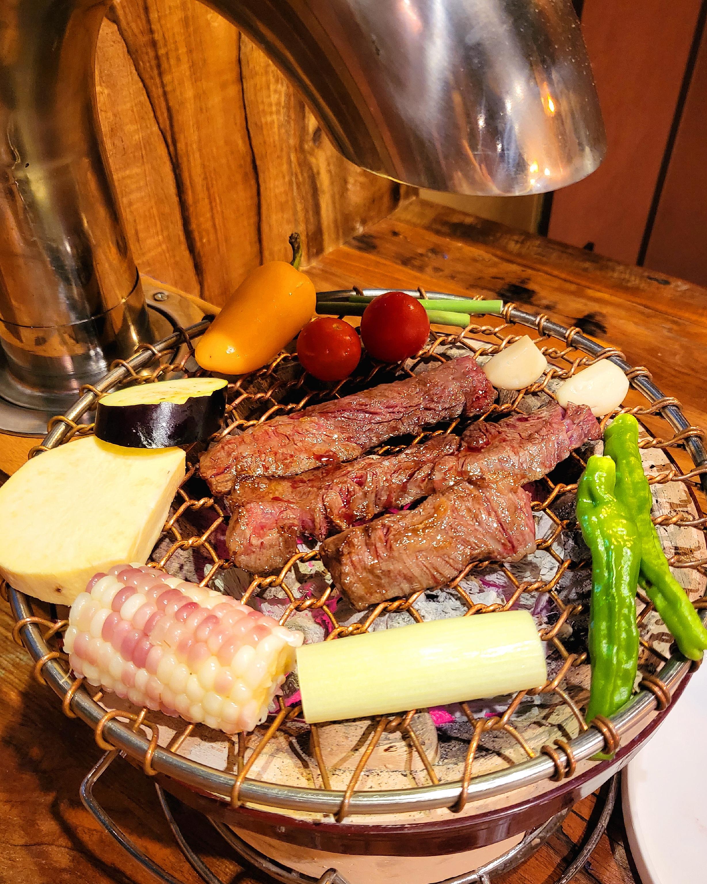 Hobak-kkot Yeongdeungpo wagyu moriawase set