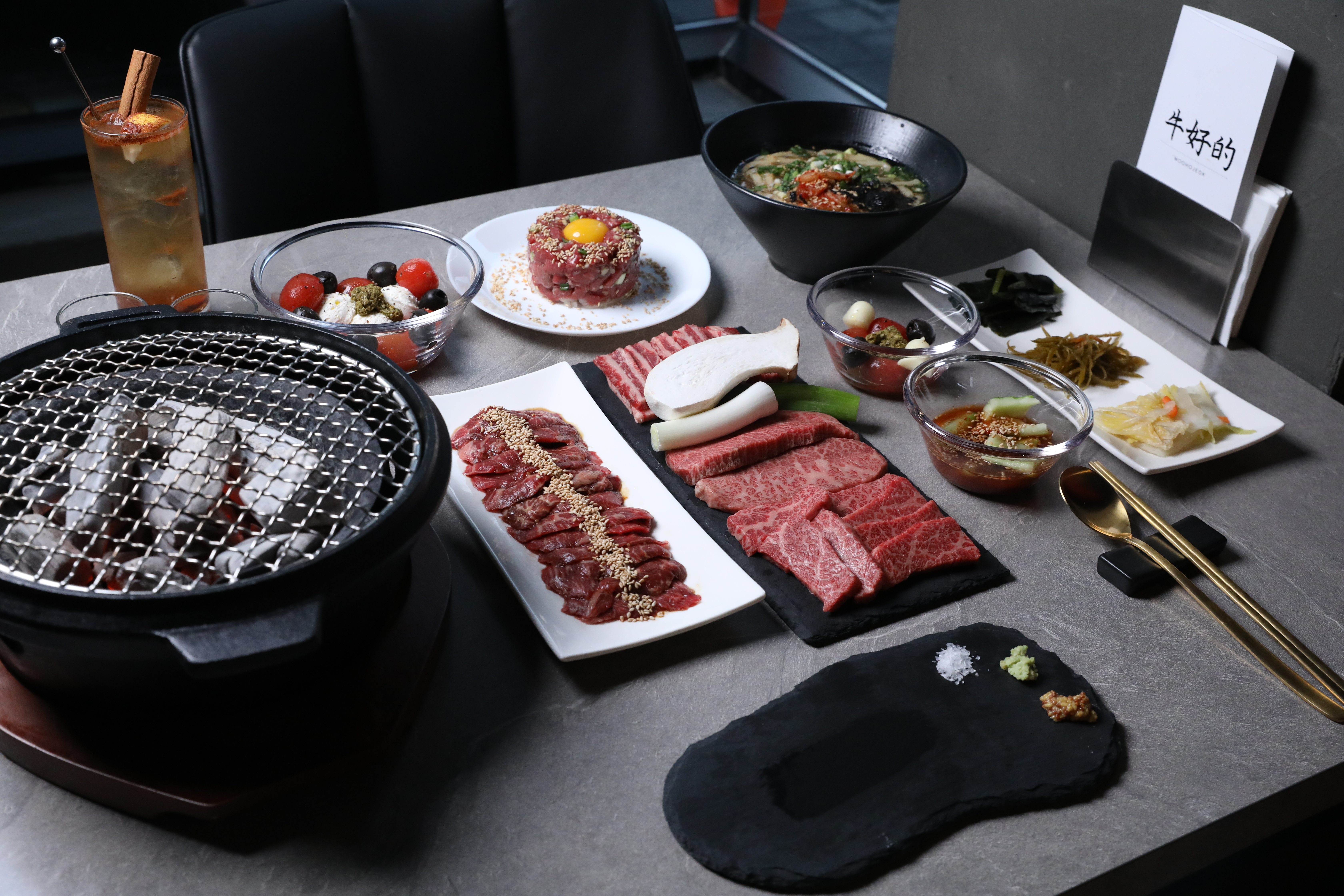 Woohojeok Sangam branch charcoal-grilled wagyu