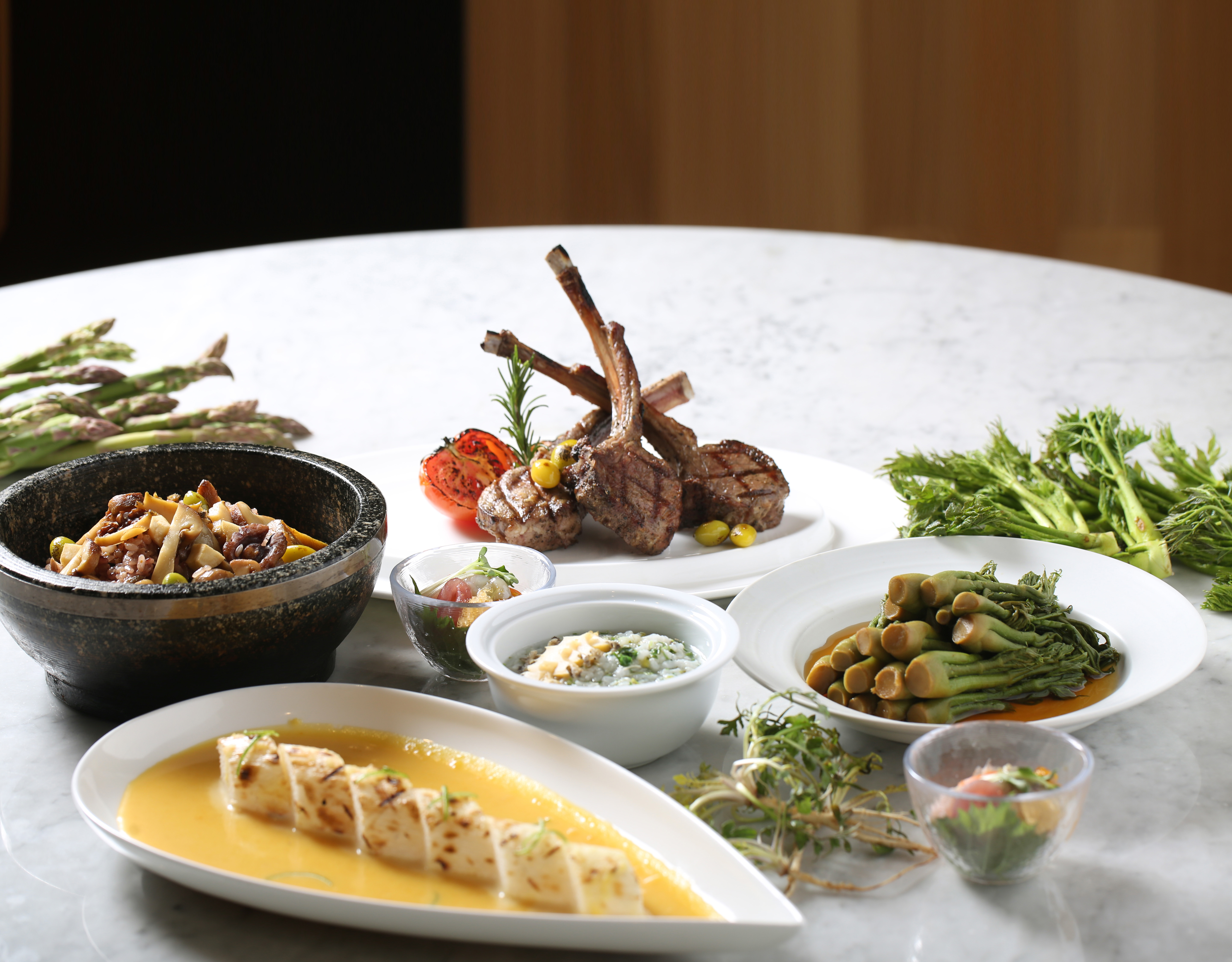 ロッテホテルソウル ラ・セーヌのビュッフェ料理