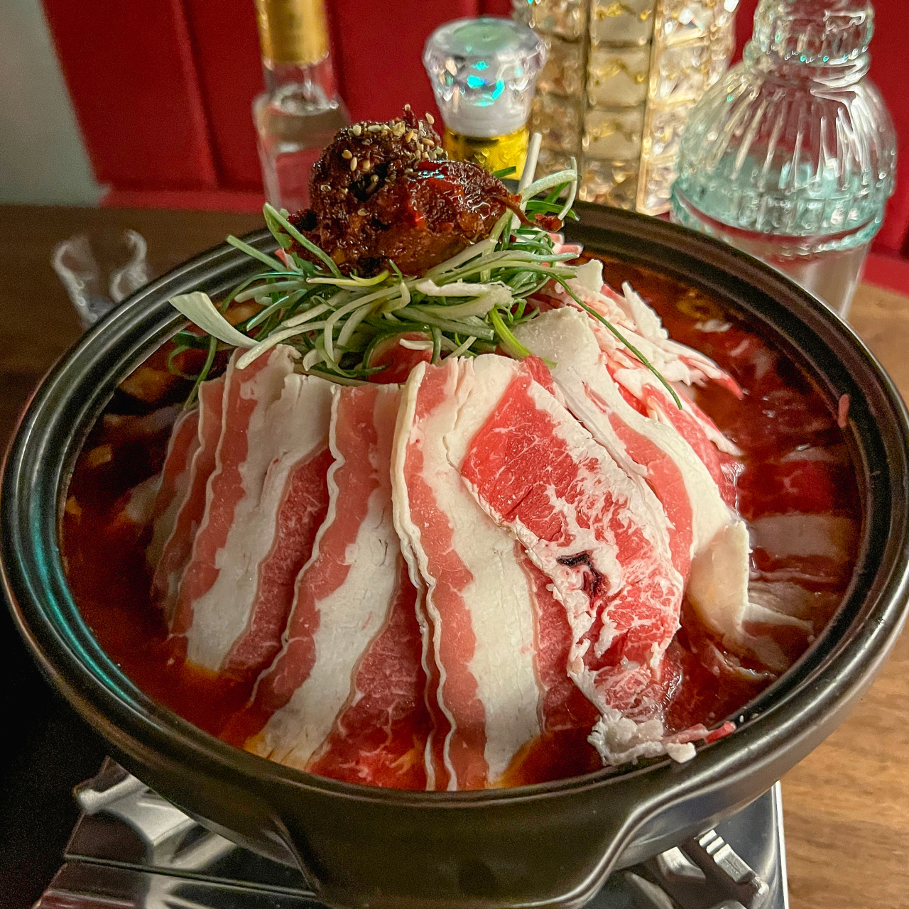 Gwangalli Seongsu underground Hong Kong-style bar interior with Chinese small plates
