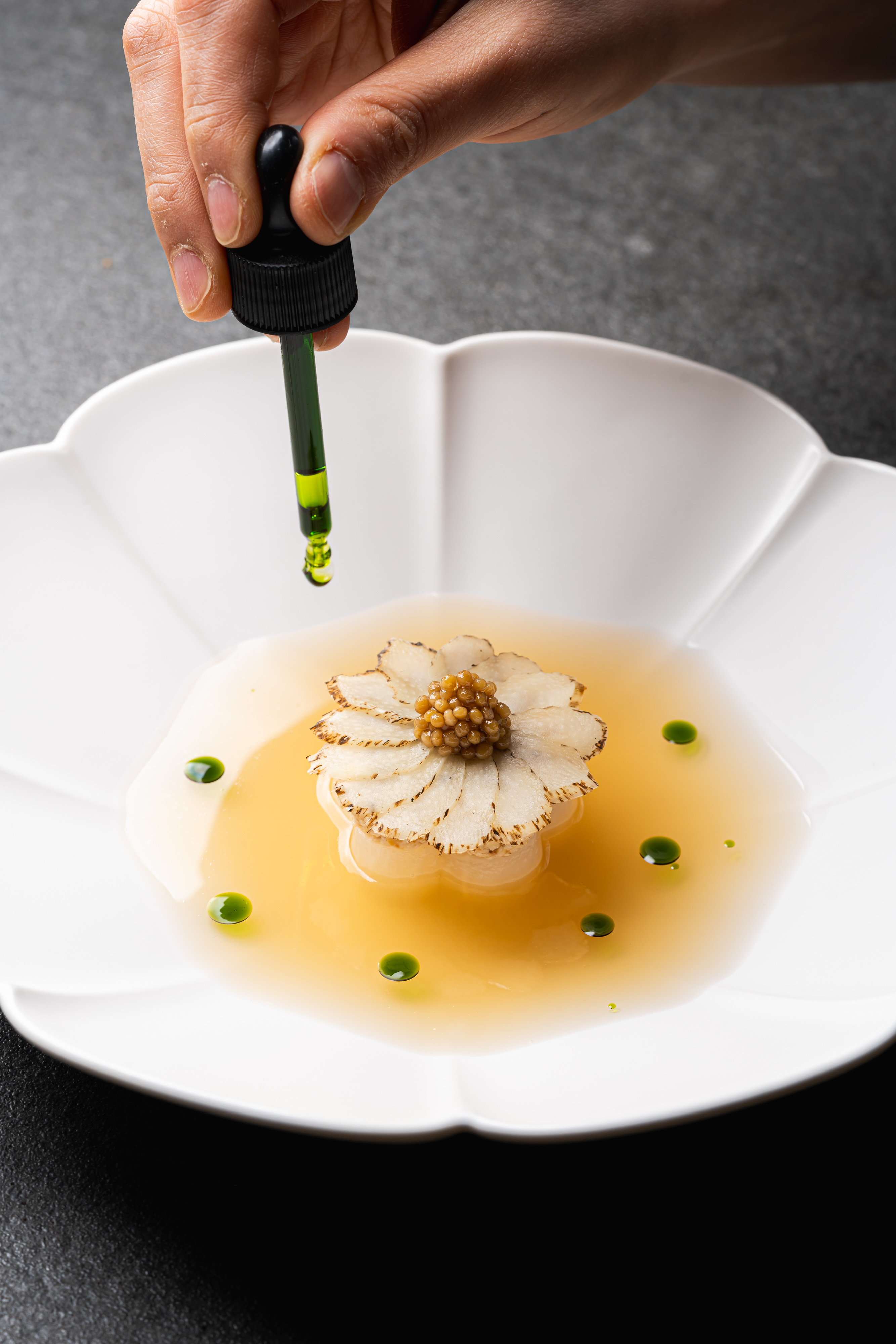 SOUL 海放村の鮑とキノコのコース