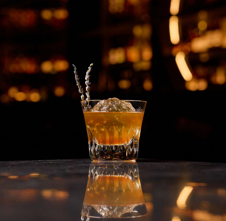 1808 rooftop bar with skyline view at Dosan Park