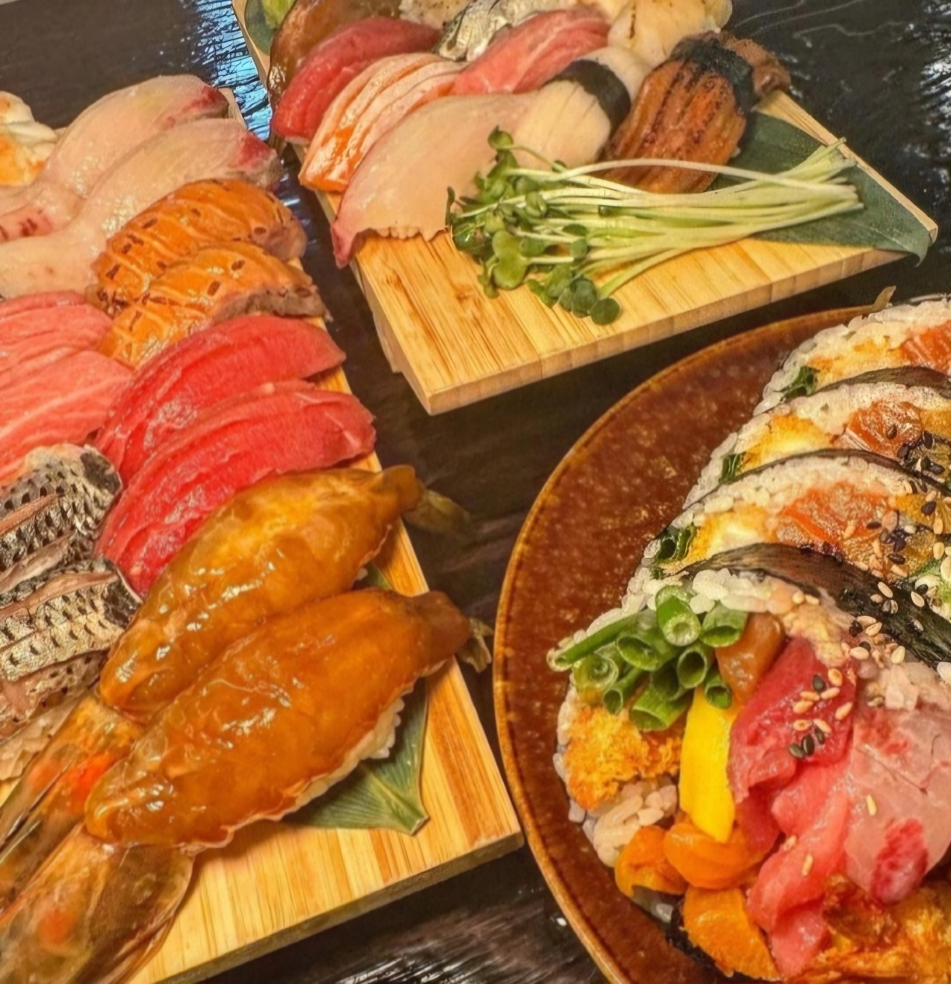 Soho Sushi platter with fresh nigiri at Yeouido