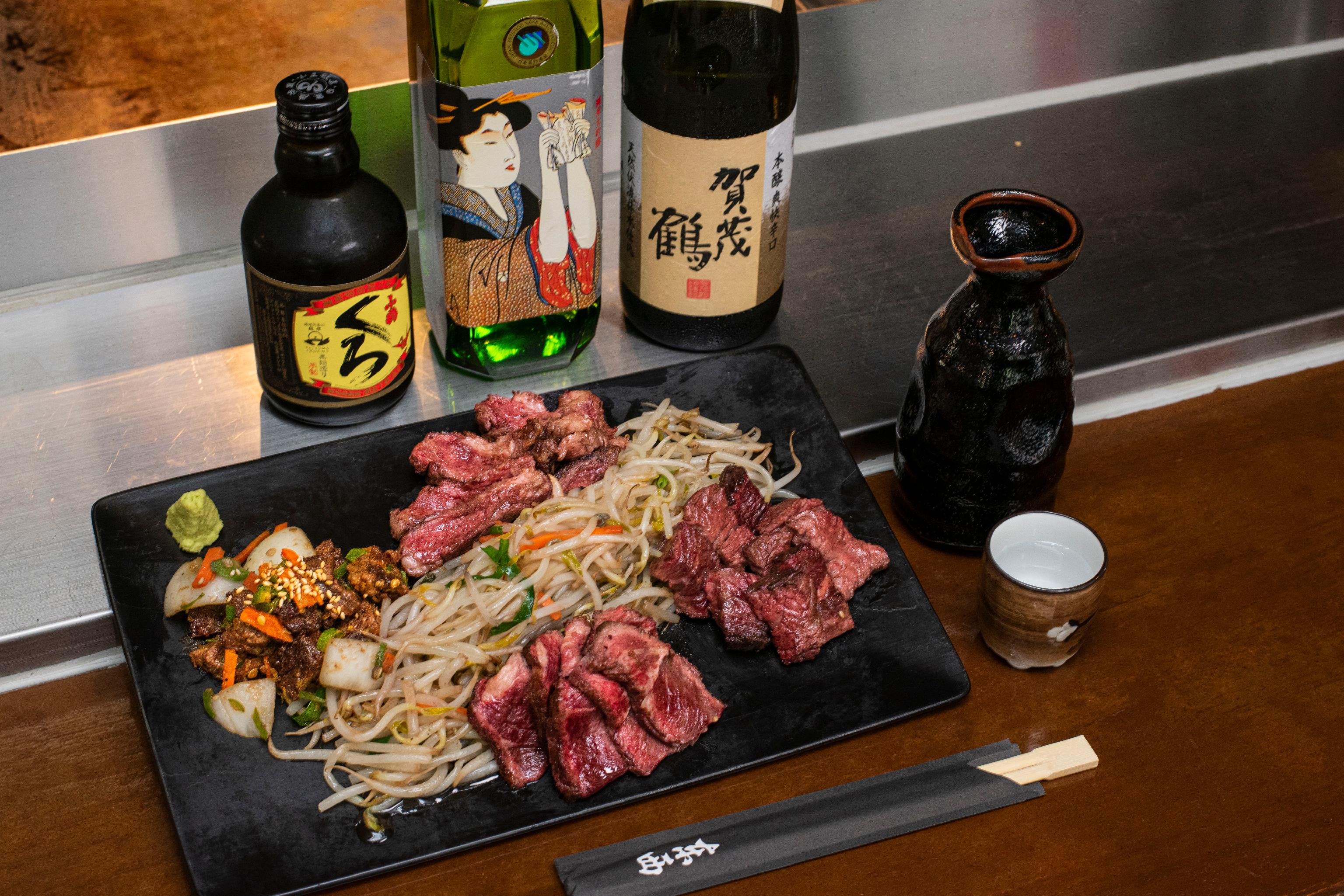 合井 博多ホルモン 日本の雰囲気の鉄板焼きグリル