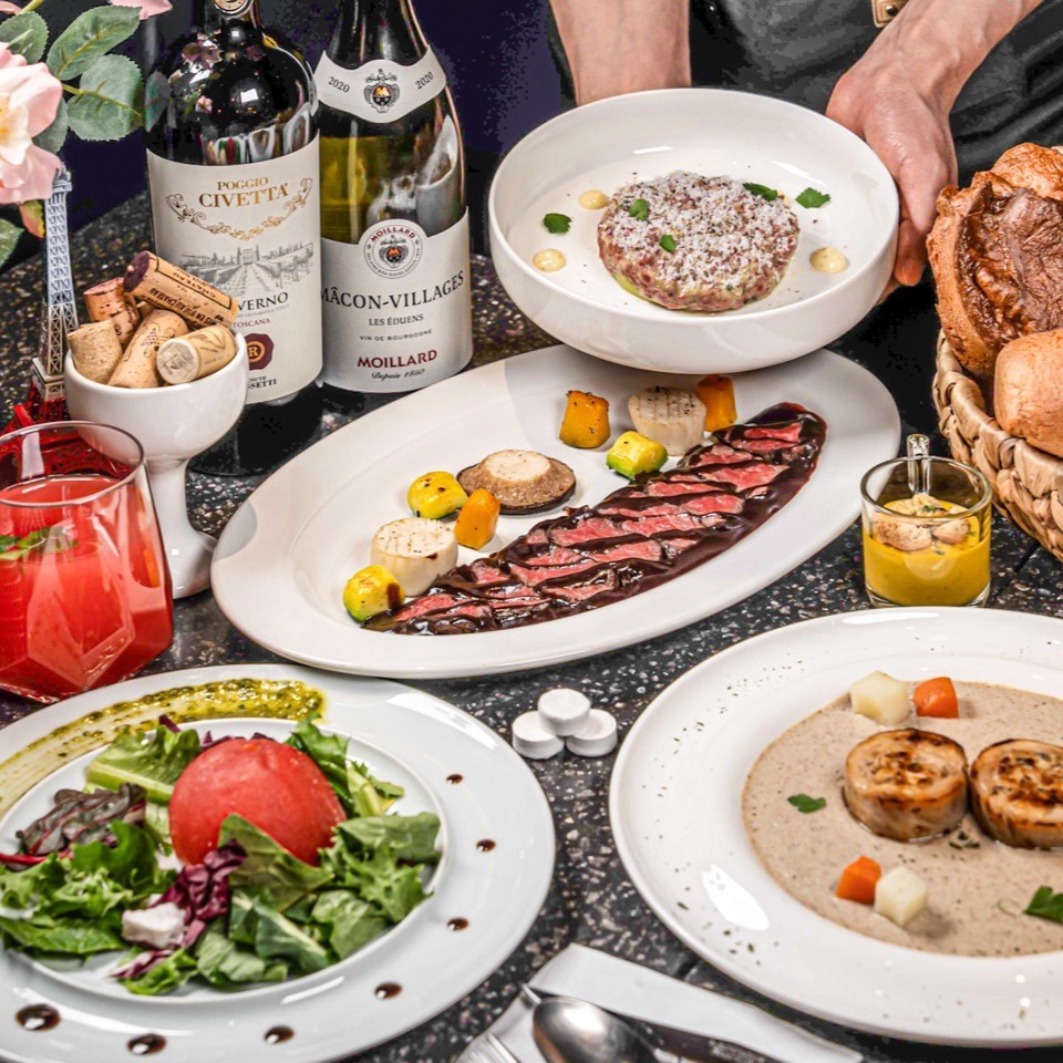 LA LUNE VIOLETTE的精緻法式小酒館套餐