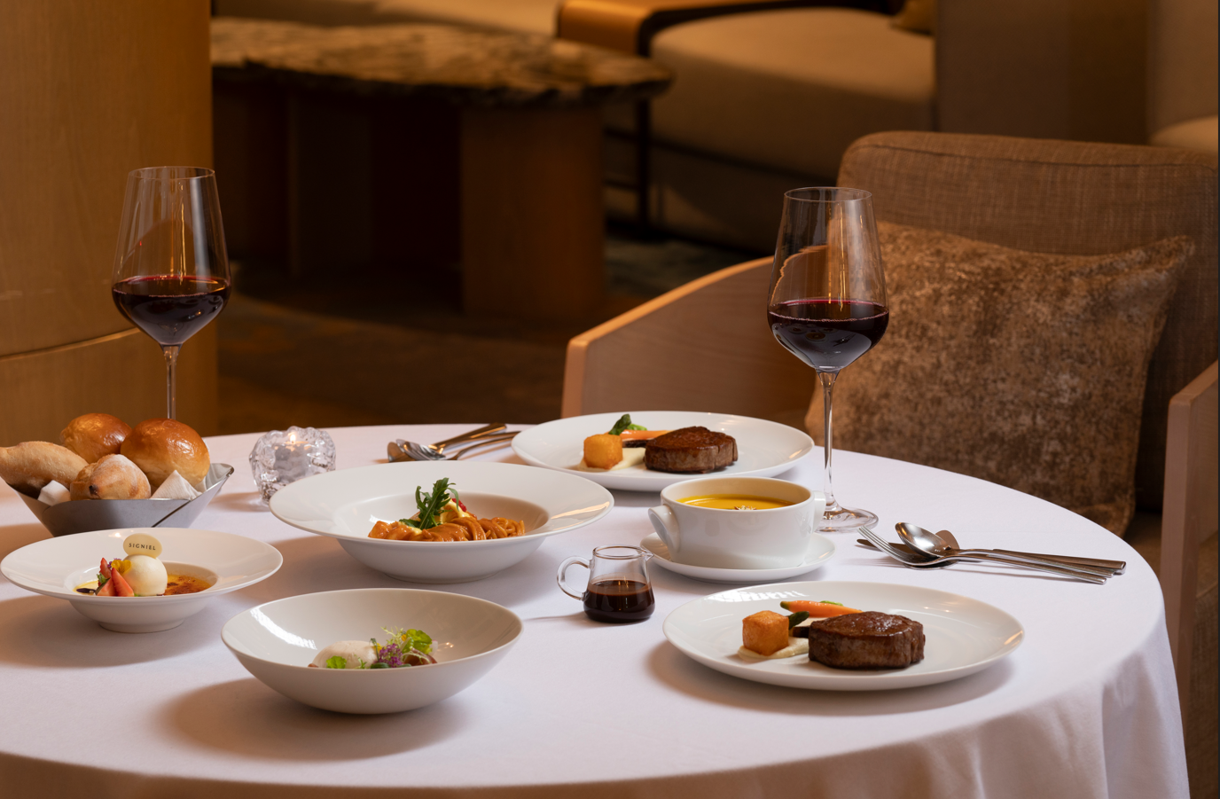 Signiel Busan The Lounge海景下午茶