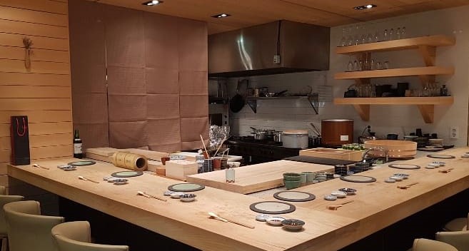 Neat sushi omakase lineup at Sushi Tsubaki Apgujeong