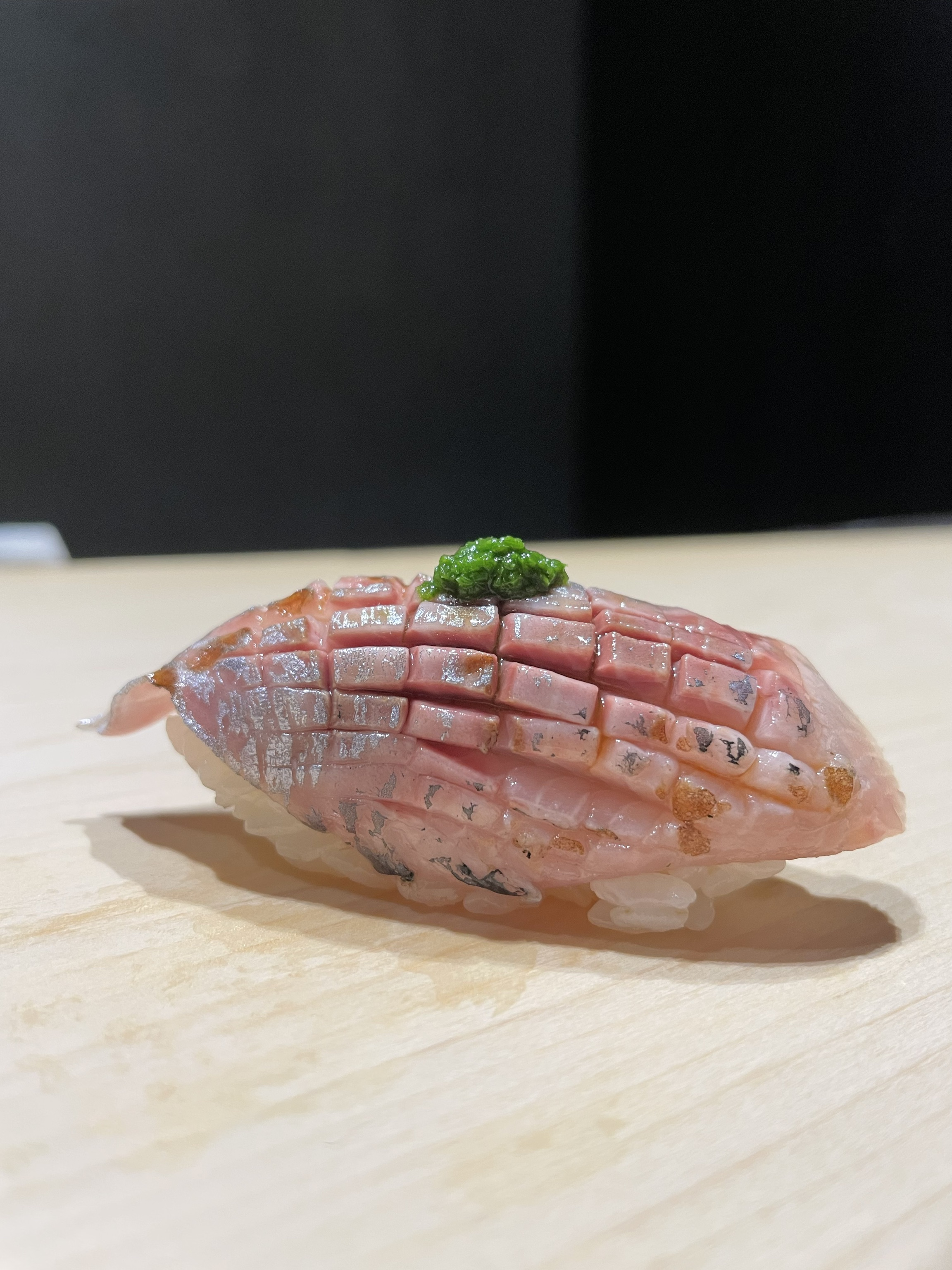 Nine One Hannam的Sushi no Aya御任料理柜台