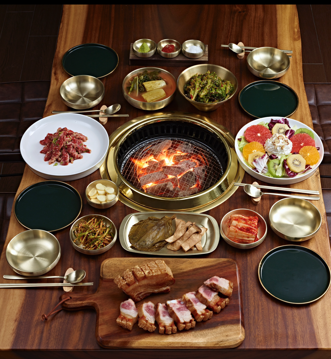 Gourmet Jung Sikdang dry-aged pork and house broth