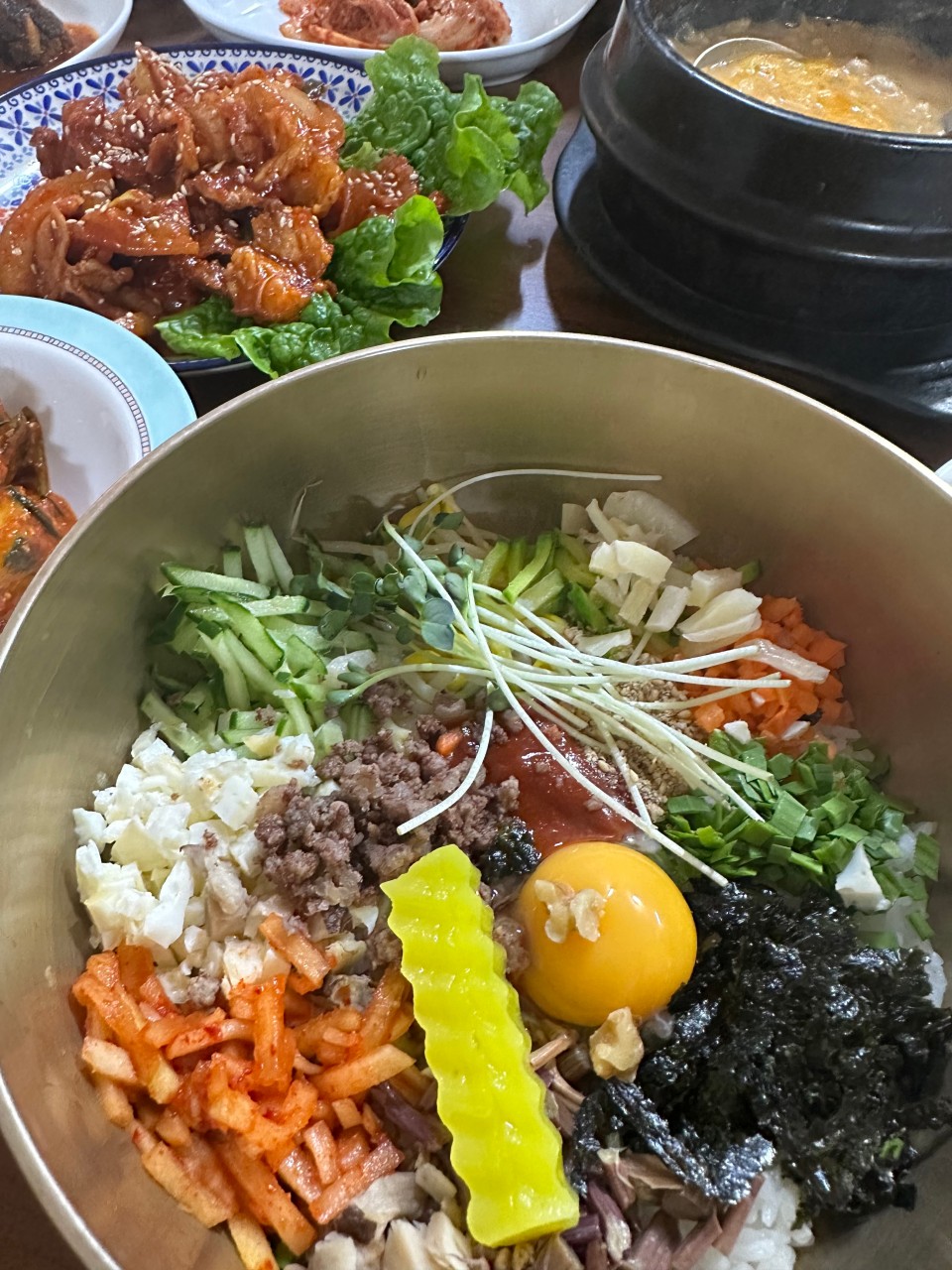 全州拌飯 Soh ri 韓屋村黃銅碗