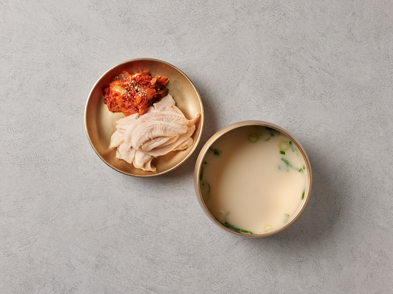 Boiled meat set meal (recommended menu)