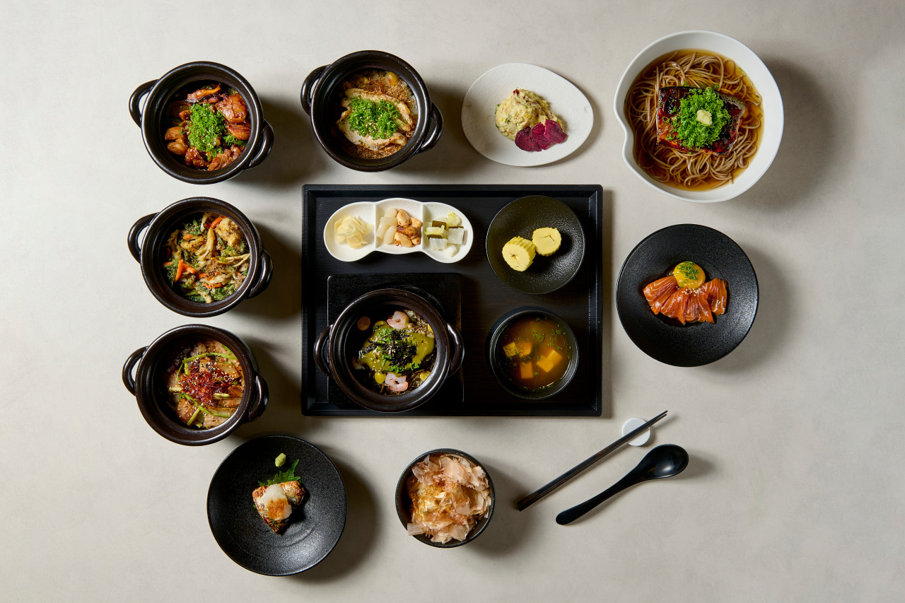 Japanese-style kama pot rice with seasonal toppings at Kama Seocho