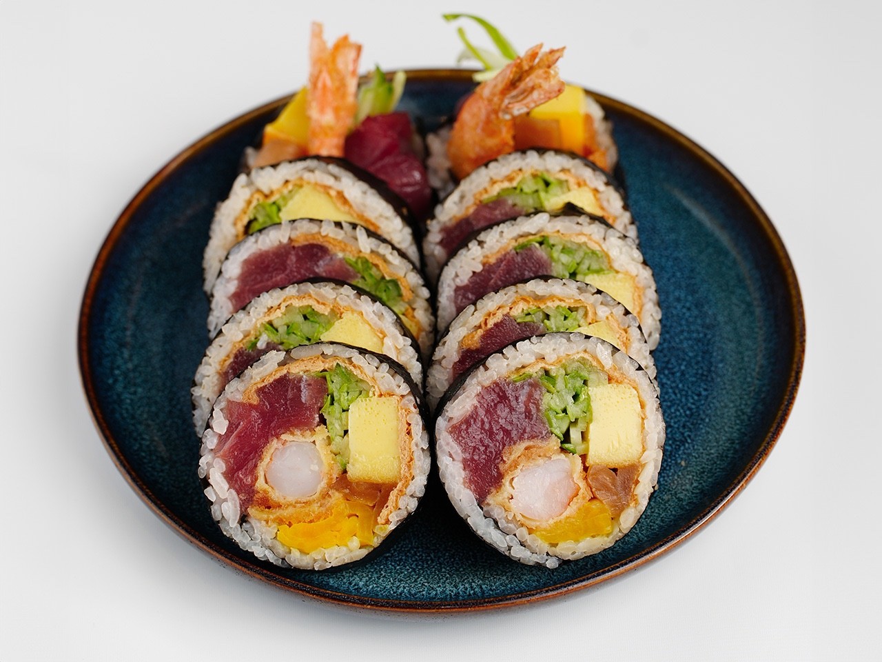 Banshu futomaki and Kansai-style udon set in Yeouido