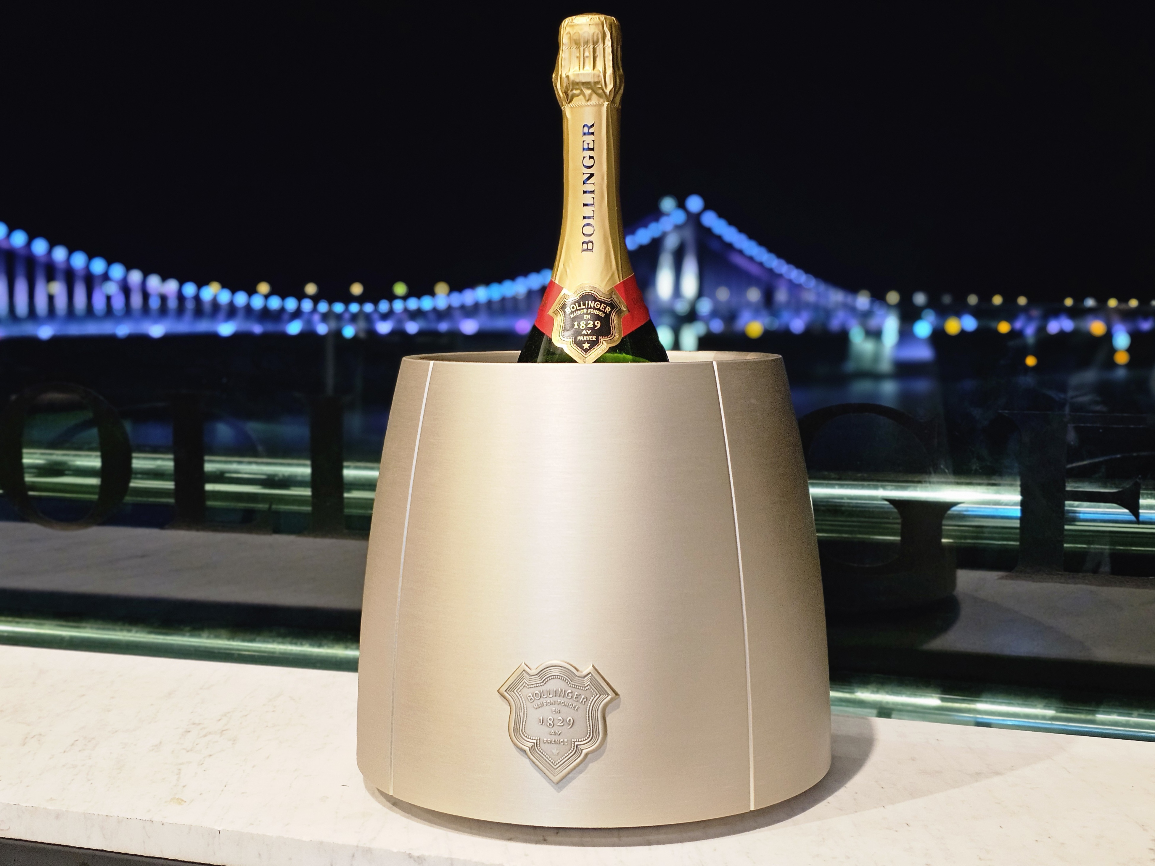 Wine Vin wine omakase with sweeping Gwangalli bridge view