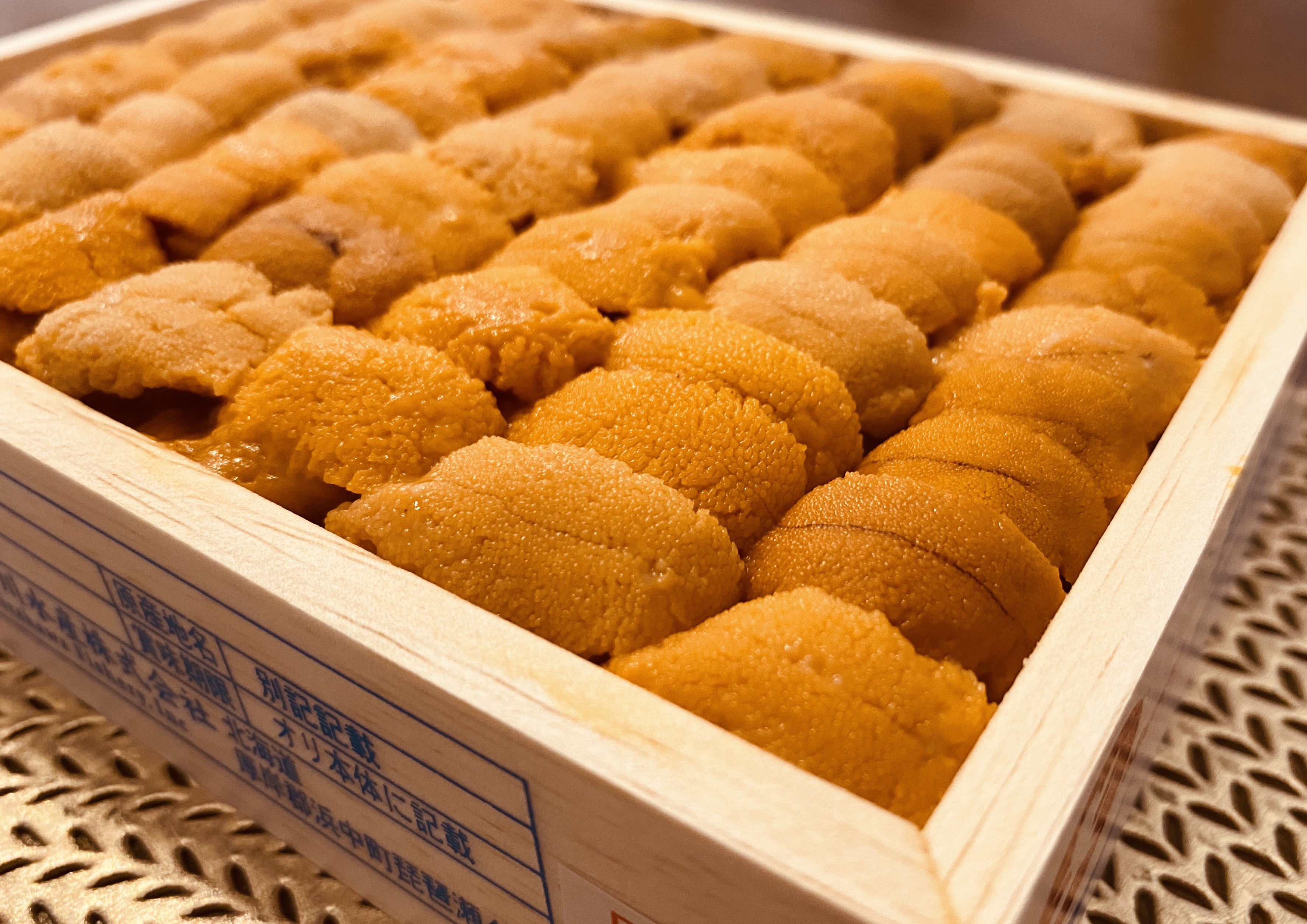 Ima Sushi omakase counter with seasonal fish