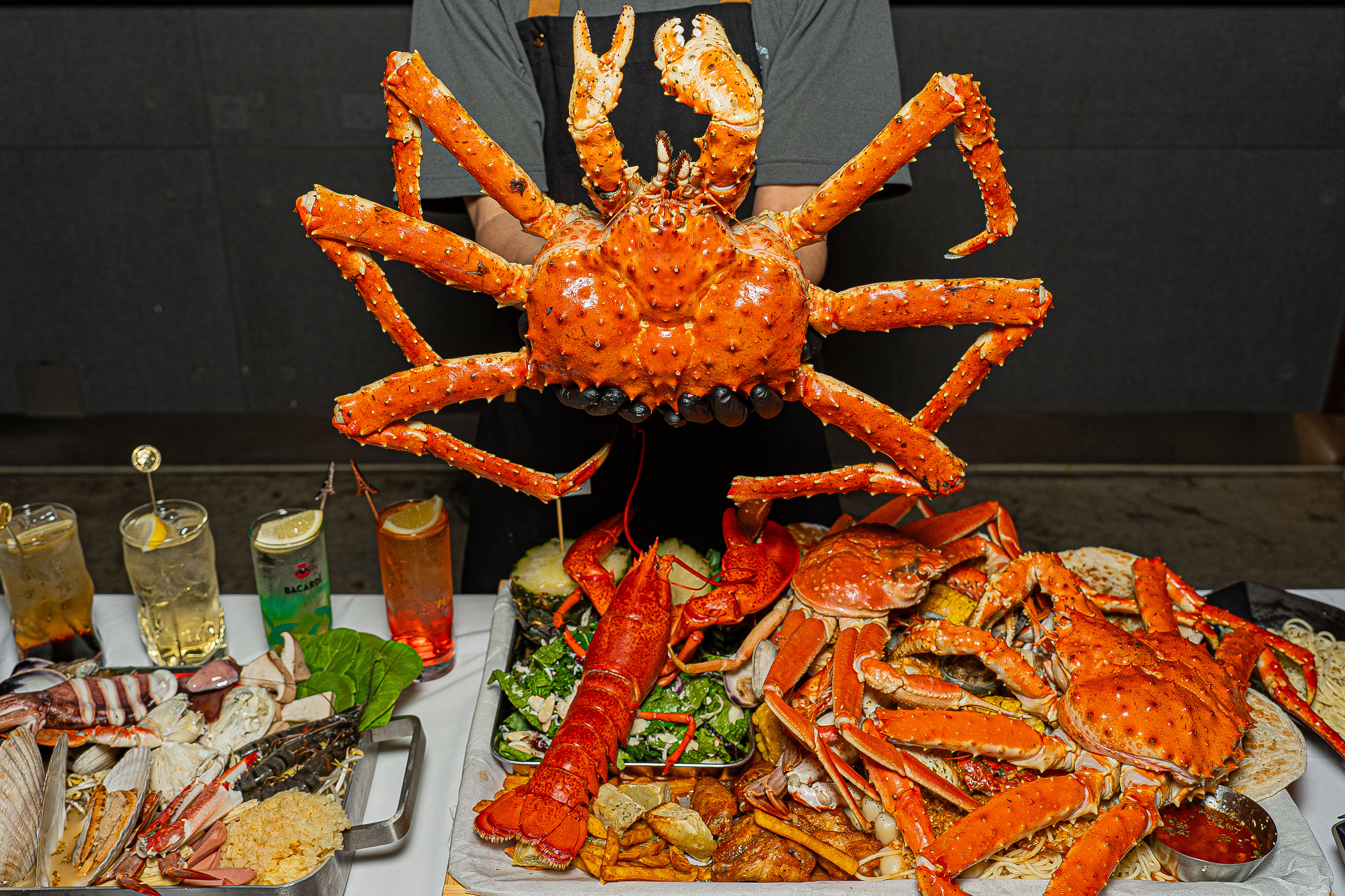 Crab the Mad Timespace 松島 シーフードボイル キングクラブとロブスター