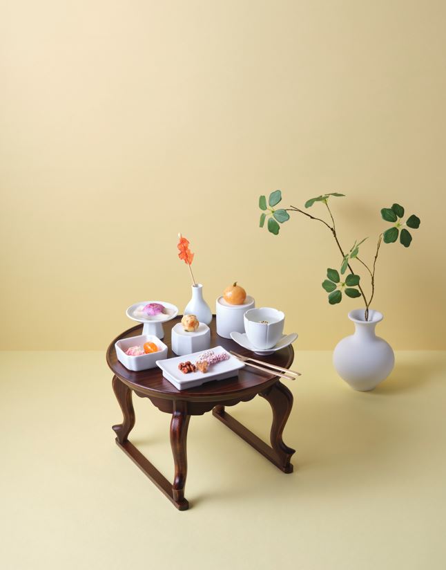 Korea House Kohojae hanok tea and traditional Korean sweets