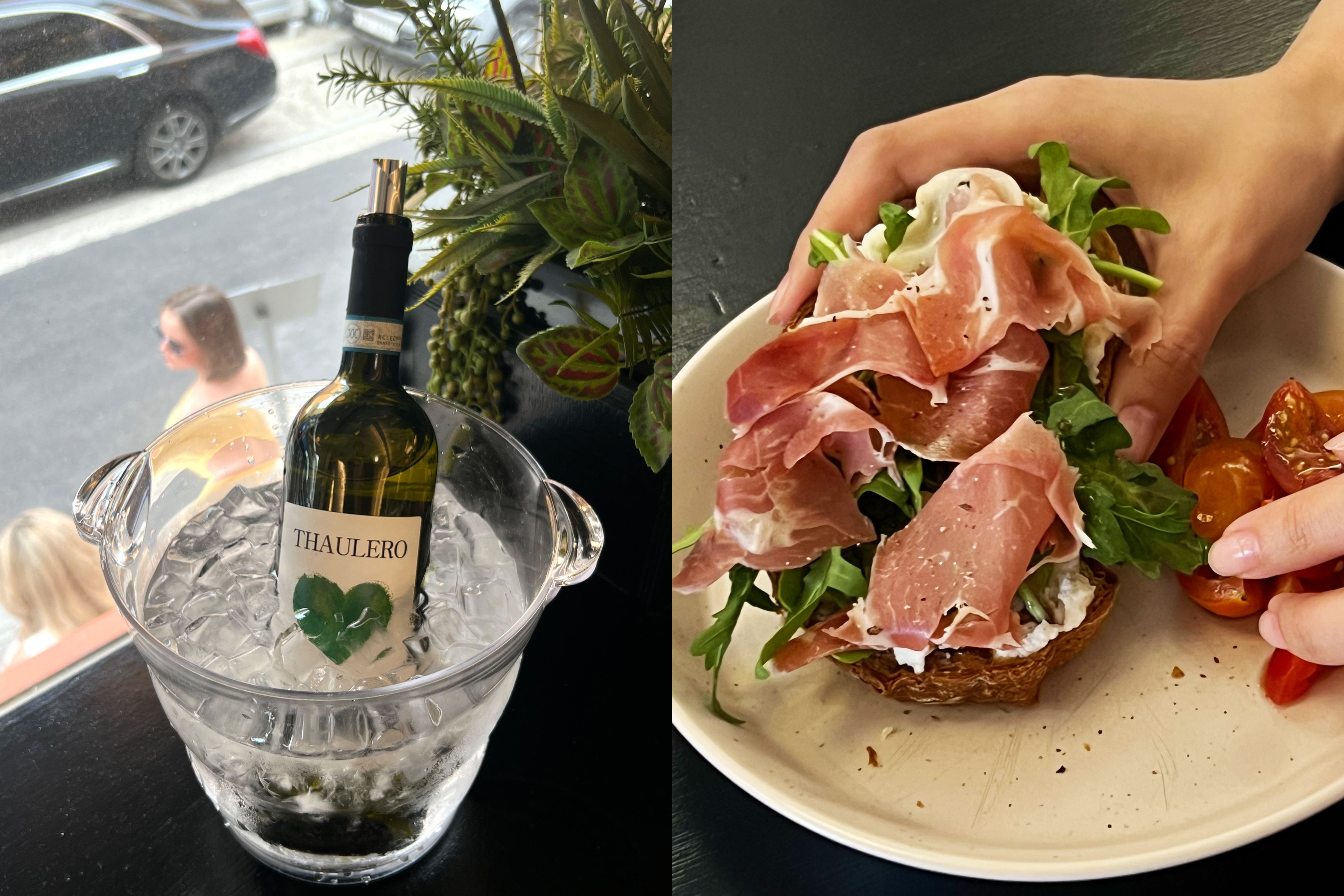 Sentinel Sinsa白天早午餐，夜晚温暖酒吧，狎鸥亭林荫道