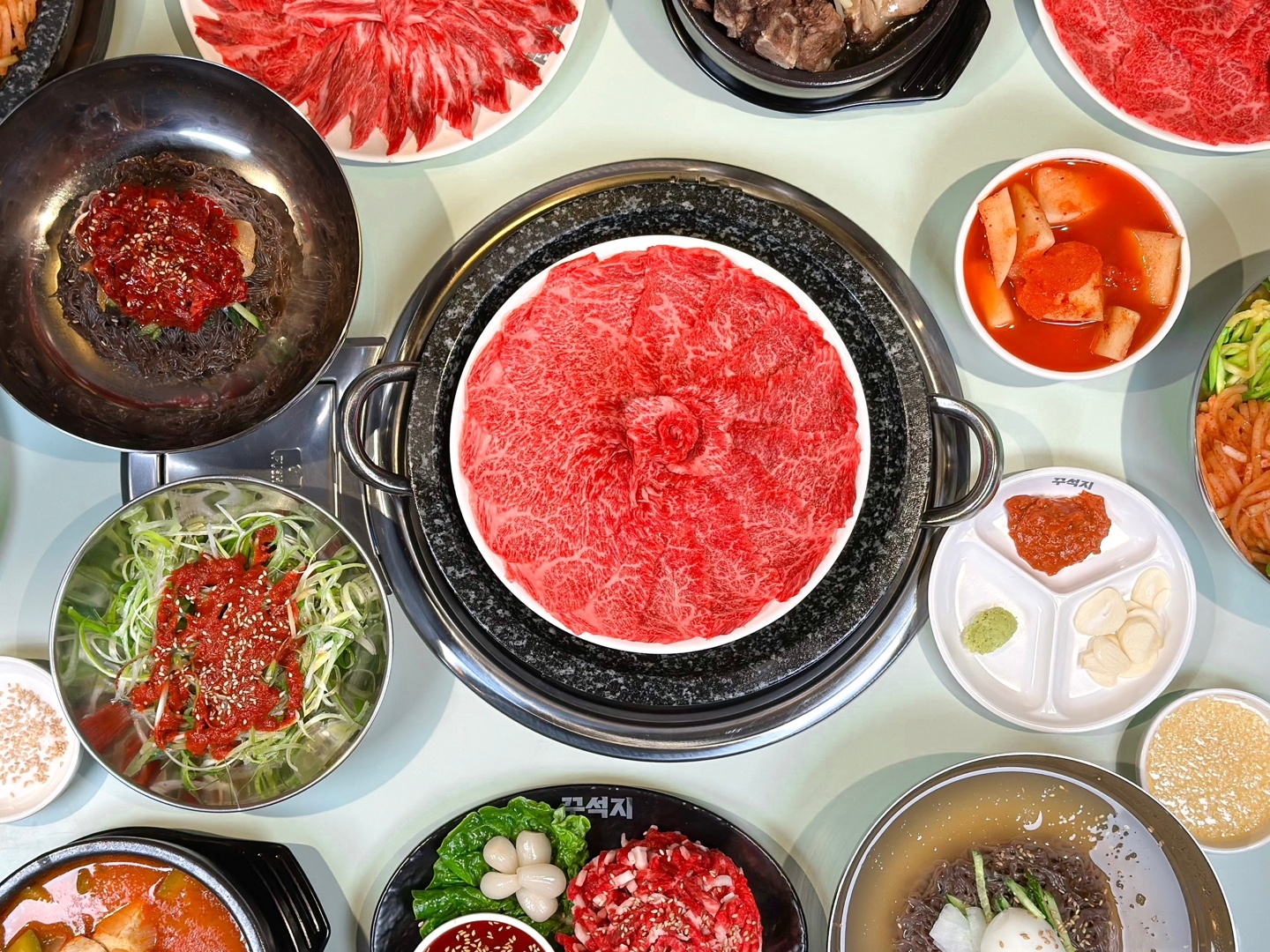 QQ石盤韓牛南浦店黑石板烤肉