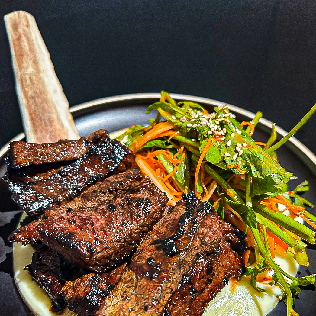 Warnang yakiniku grill with marbled beef