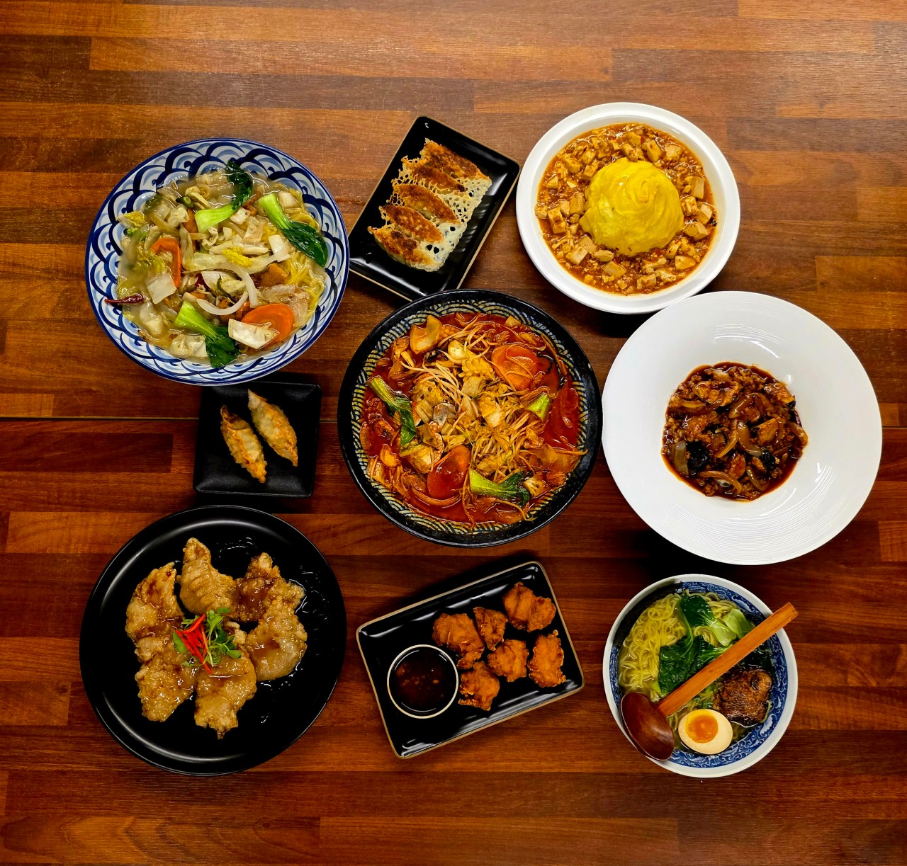 Coconi Kitchen curry and deep-fried set in Bangi